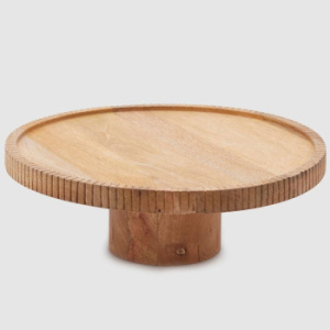 EDG Декоративный деревянный поднос, размеры: 38х38х13h см, цвет - натуральный