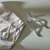 Alessi Big Love Набор из 4-х чайных ложек, длина - 14,5 см, полированная сталь