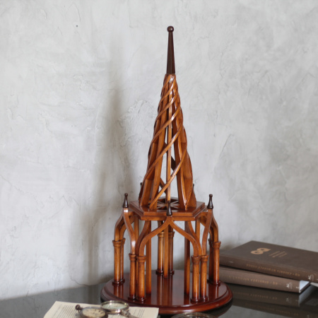 AМ Nirvana Деревянный шпиль, 26х26x55 см, коричневый