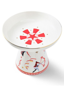 Farforite Фарфоровая мультиваза Цирковое представление, размеры: 22,6х22,6х22,3h см