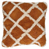 Pomax Souk Декоративная подушка с узором в виде ромбов, 45х45 см, цвет - охра