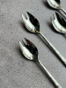 Degrenne Fuse Martele Вилка для закусок, длина - 15 см, матовая сталь