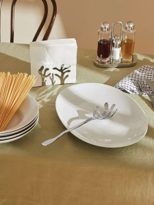 Alessi Mediterraneo Держатель для салфеток, размеры: 18х18х33h см, нержавеющая сталь