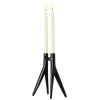 Kartell Abbracciaio Подсвечник, 25 см, черный