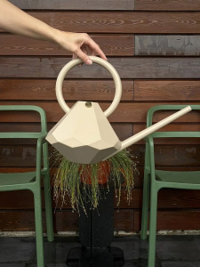 Garden Glory Лейка для полива, объем - 4 л, размеры: 42х32h см, цвет - бежевый (Sand)