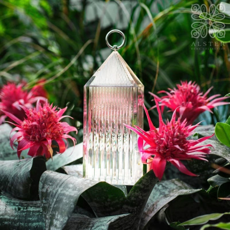 Kartell Lantern Настольный светильник - фонарь, 31 см,  прозрачный