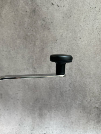 Alessi Slow coffee Ручная кофемолка, размеры: 16х16х21,5h см, цвет - полированная сталь