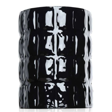 Kartell Matelasse Ваза, 30 см, черный
