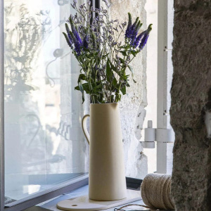 Degrenne Bahia Керамический кувшин для напитков, диаметр - 6 см, высота - 22,5 см, 0,92 л, бежевый