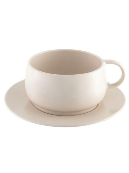 Degrenne Cafeterie Empileo Чайная пара, объем - 250 мл, цвет - розовый