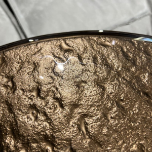 Fiam Lakes 50 Кофейный столик со стеклянной столешницей, размеры: 50 х 50 х 50h см, бронзовый