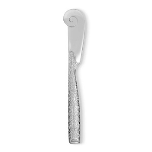 Alessi Dressed Нож для масла с рельефным узором на задней поверхности ручки, нержавеющая сталь