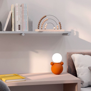 Svoy Design Керамический настольный светильник Nevalyashka, размеры: 14х14х22h см, терракотовый