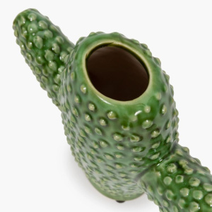 Serax Cactus S Маленькая ваза Кактус, размеры: 20х7,5х20h см, цвет - зеленый