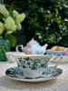 Seletti Hybrid Фарфоровая чайная пара Aspero, размеры: 10,5х10,8х5,7h см, белый, зеленый, черный