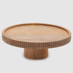 EDG Декоративный деревянный поднос, размеры: 28х28х10h см, цвет - натуральный