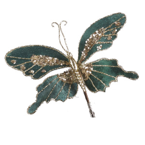 Goodwill Елочная игрушка на прищепке "Блестящая бабочка