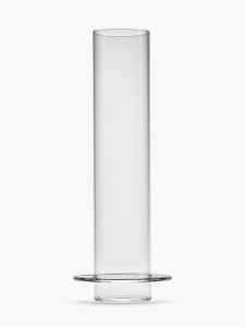 Serax Glass Tower Большая стеклянная ваза, размеры: 12,5х7х32,5h см, цвет - прозрачный