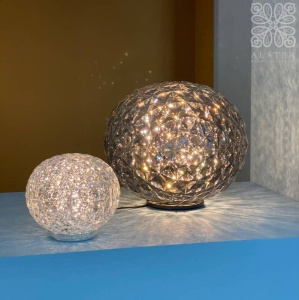 Kartell Mini Planet Настольная лампа, 16 см, прозрачный