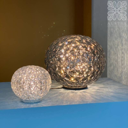 Kartell Mini Planet Настольная лампа, 16 см, прозрачный