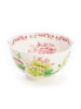Seletti Hybrid Фарфоровая пиала Olinda, размеры: 10,5х10,5х5,7 см, цвет - белый, розовый, зеленый