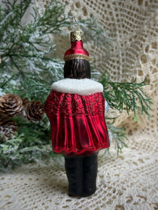 Inge Glas Стеклянная елочная игрушка Принц, высота - 15,5 см