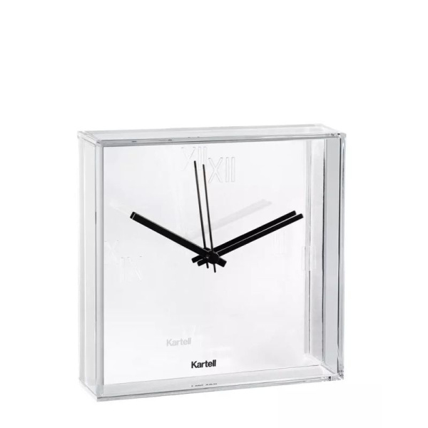 Kartell Tic&Tac Настенные часы, 30 см, прозрачный