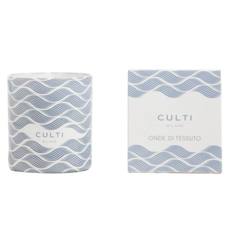 Culti Milano Colours Ароматическая свеча Onde di Tessuto, вес - 270 г