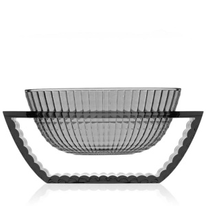 Kartell U Shine Чаша, размеры: 29х15х14 см, дымчатый прозрачный