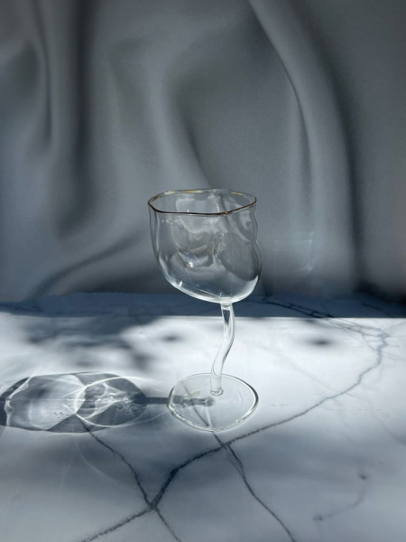 Seletti Classic on Acid Бокал для вина Traditional, размеры: 9,5х9,5х20 см, цвет - прозрачный