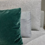 Rolf Benz Nuvola Угловой модульный диван, 393х190х69 см, жемчужно-серый