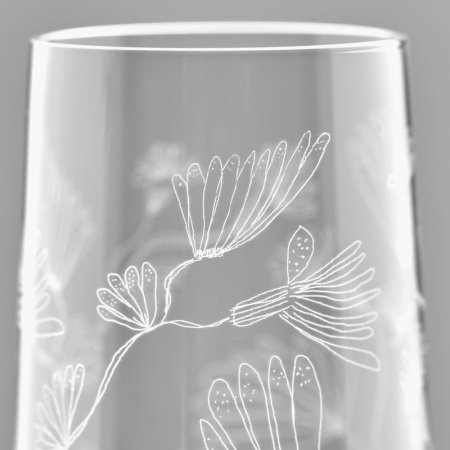 Serax Marni Midnight Flowers Набор из 4-х бокалов для шампанского, объем - 260 мл