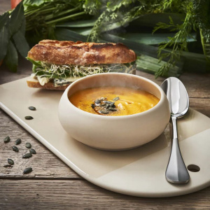 Degrenne Bahia Beige Dune Керамическая пиала с крышкой, объем - 500 мл, цвет - бежевый