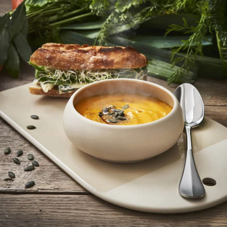 Degrenne Bahia Beige Dune Керамическая пиала с крышкой, объем - 500 мл, цвет - бежевый