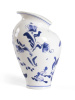 Seletti Classics on Acid Фарфоровая ваза Floral Delft, размеры: 19х19,5х30 h см, цвет - белый, синий