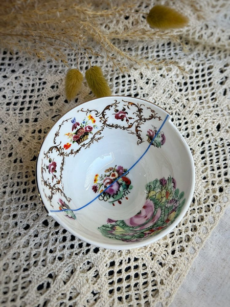 Seletti Hybrid Фарфоровая пиала Irene, 10,5х10,5х5,7 см, белый