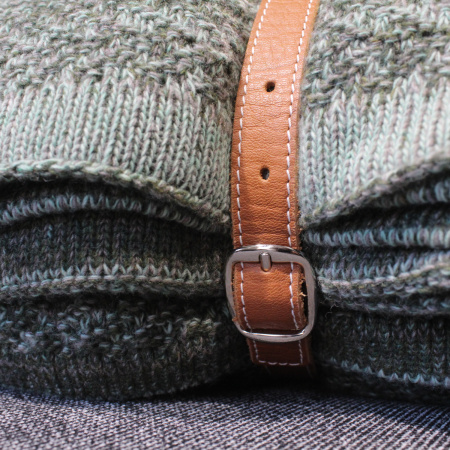 Eagle Кожаный держатель для пледа