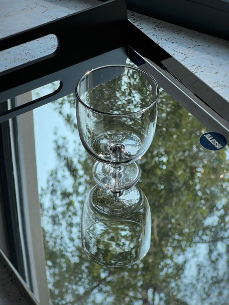 Degrenne Empileo Бокал для вина или воды на ножке, объем - 260 мл, цвет - дымчатый