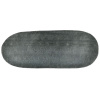 Pomax Marmar Овальная подставка, размеры: 40х15 см, цвет - серый