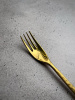 Degrenne Fuse Martele Laiton Столовая вилка, длина - 21,5 см, цвет - золотой