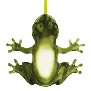 Qeeboo Hungry Frog Декоративный светильник Лягушка, размеры: 15х19х10 см, цвет - зеленый
