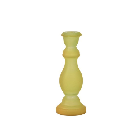 Light&Living Calella Стеклянный подсвечник, 7,5х20 см, охра
