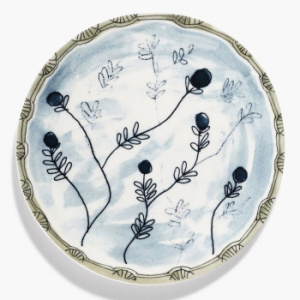 Serax Marni Midnight Flowers Набор из 2-х обеденных тарелок с рисунком Mirtillo Tea MF, 28 см