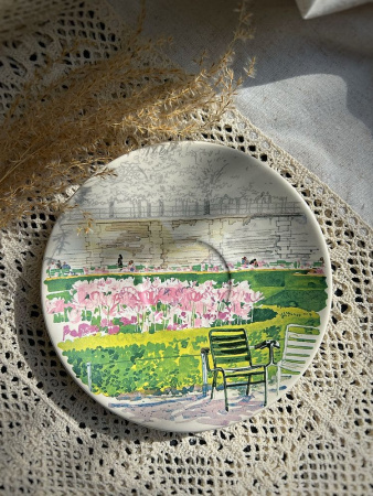 Gien Paris Giverny Набор из 2-х чайных пар, объем - 260 мл, разноцветный