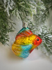 Inge Glas Стеклянная елочная игрушка Золотая рыбка, размер - 8 см