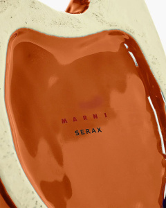 Serax MARNI Owl L Большая ваза Сова, размеры: 19,5х19,5х30h см, цвет - оранжевый