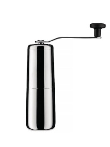 Alessi Slow coffee Ручная кофемолка, размеры: 16х16х21,5h см, цвет - полированная сталь