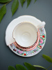 Seletti Hybrid Tamara Фарфоровая кофейная пара для эспрессо, цвет - белый, разноцветный