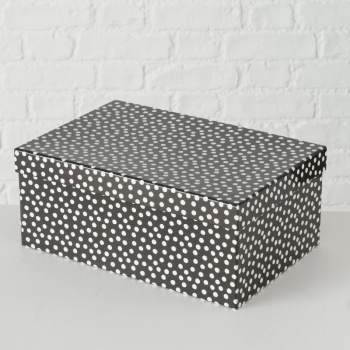 Boltze Sunny Подарочная коробка, 11,5 см, черный/белый