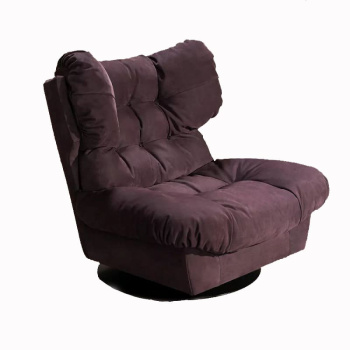 Baxter Milano Prune Кожаное кресло, 107х110х100 см, сливовый